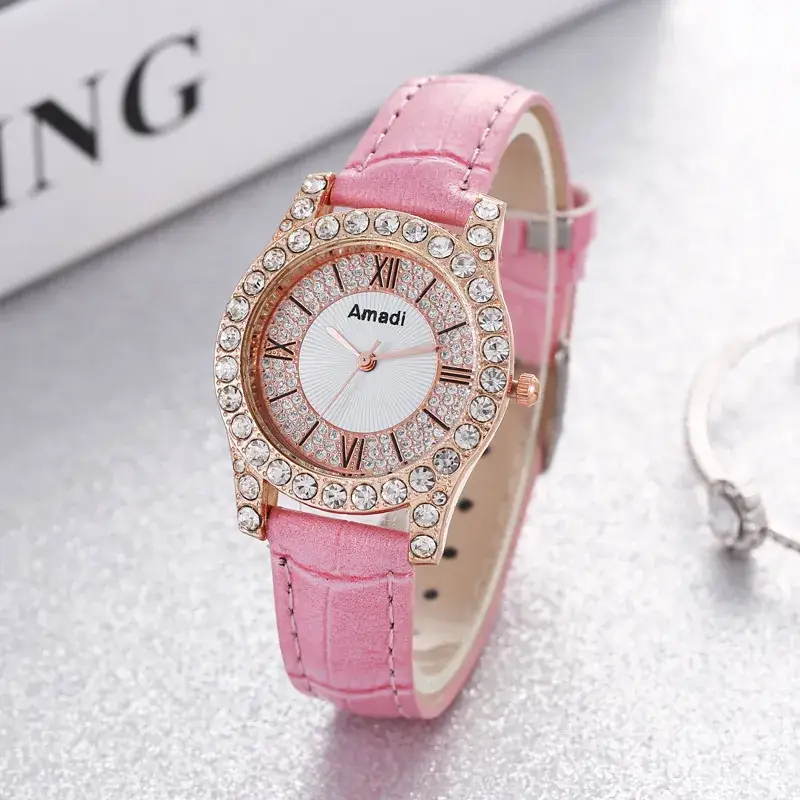 New Women's Two-Piece Watch Set with Bracelet - Image 8