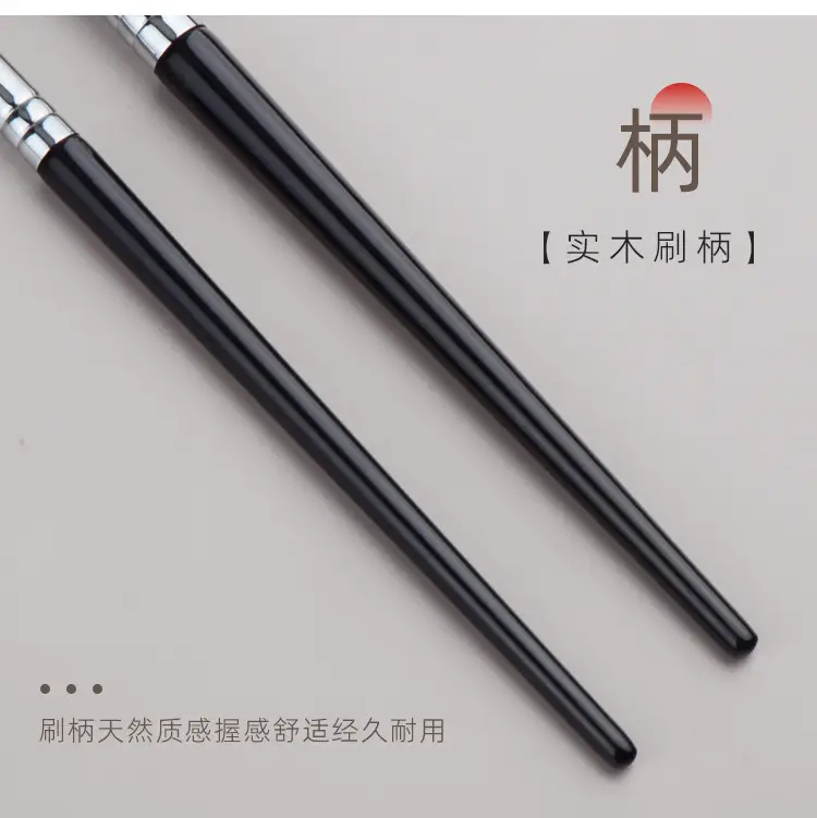 Sickle Oblique Nose Shadow Brush Small Horse Hair Repair Shadow Brush Cangzhou Qingxian Pure White Makeup Brush — feature 16