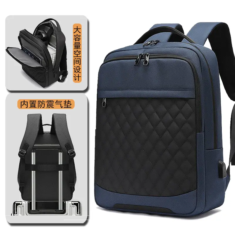 Men's Waterproof Business Backpack with Anti-Cold Layer