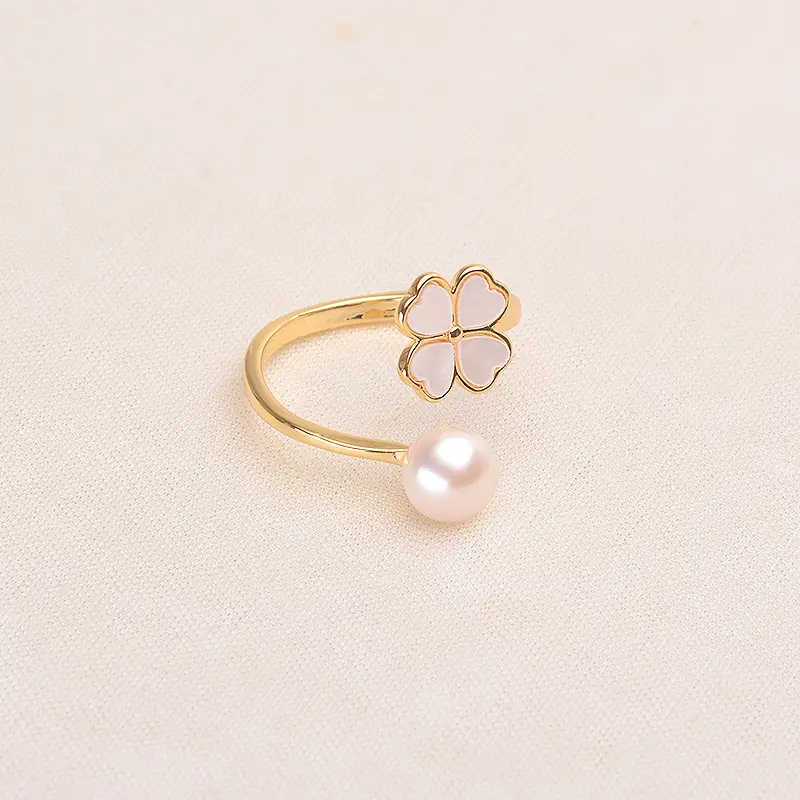 Tilian Pearl Ring 7mm 14K Gold Injection - Image 3
