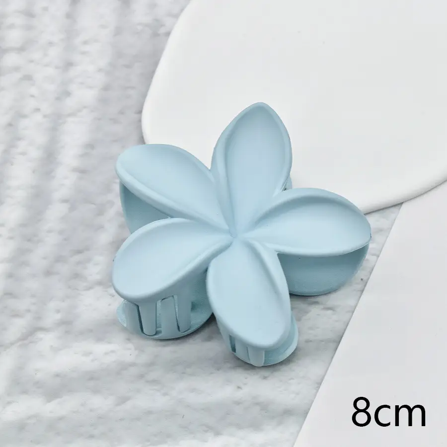 Pink Egg Flower Hair Claw Clamp for Women - Image 30