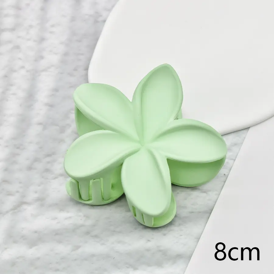 Pink Egg Flower Hair Claw Clamp for Women - Image 32