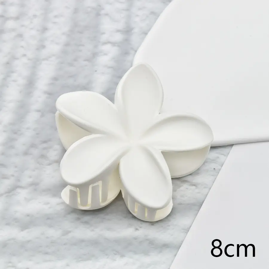Pink Egg Flower Hair Claw Clamp for Women - Image 33