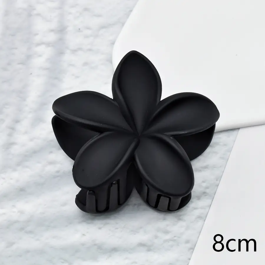 Pink Egg Flower Hair Claw Clamp for Women - Image 39