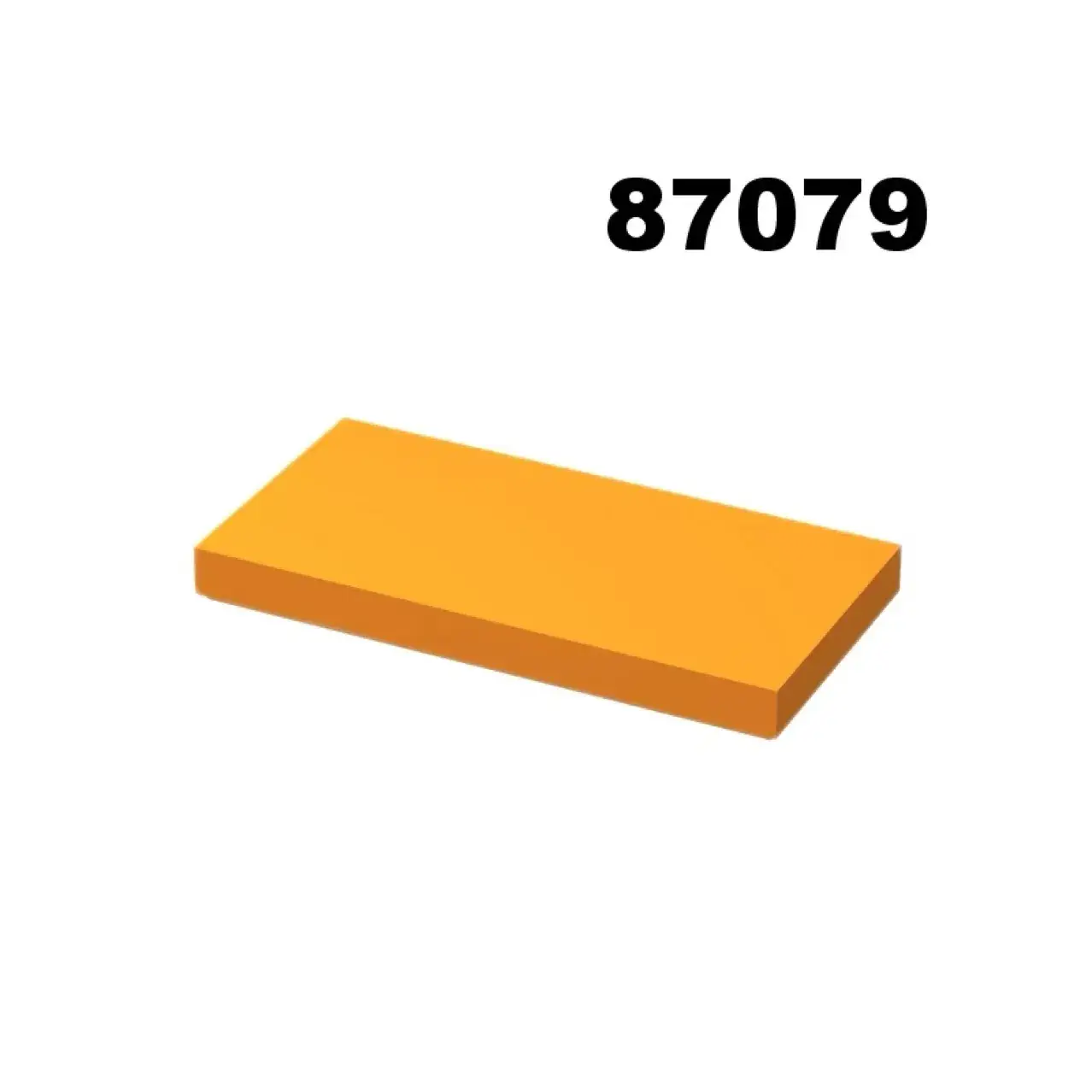 Lego Building Blocks 1kg Orange 87079 - Image 3