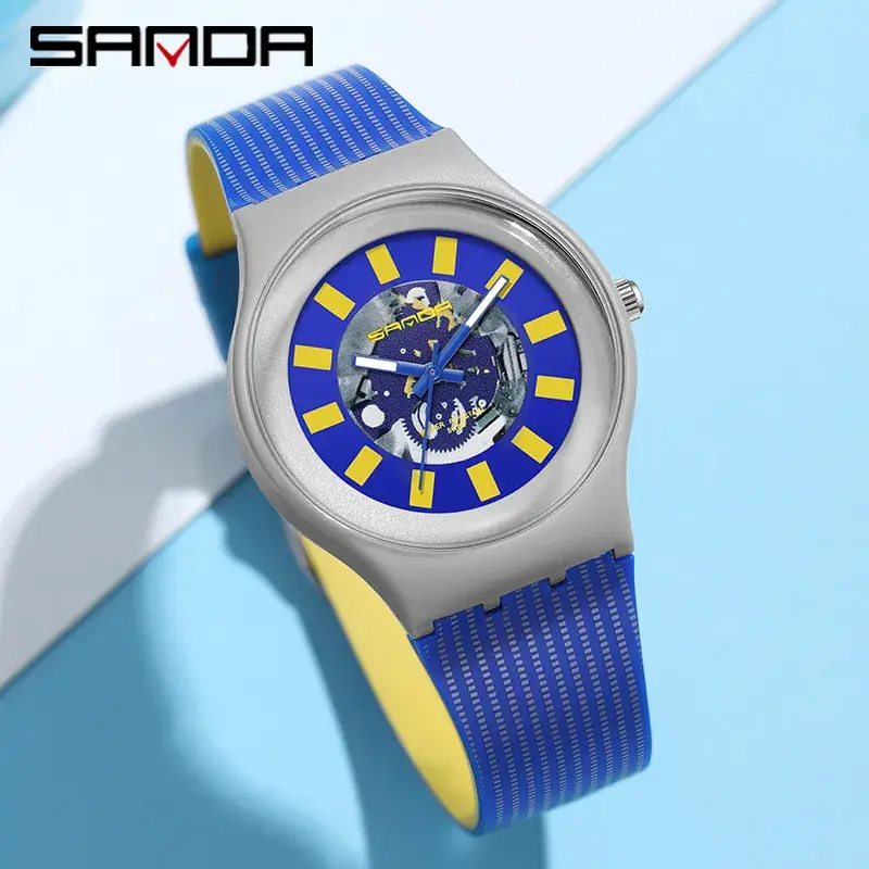 Sanda Multi Color Special Watch for Youth Fashion - Image 5