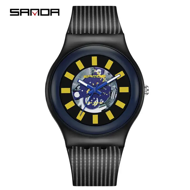 Sanda Multi Color Special Watch for Youth Fashion - Image 8