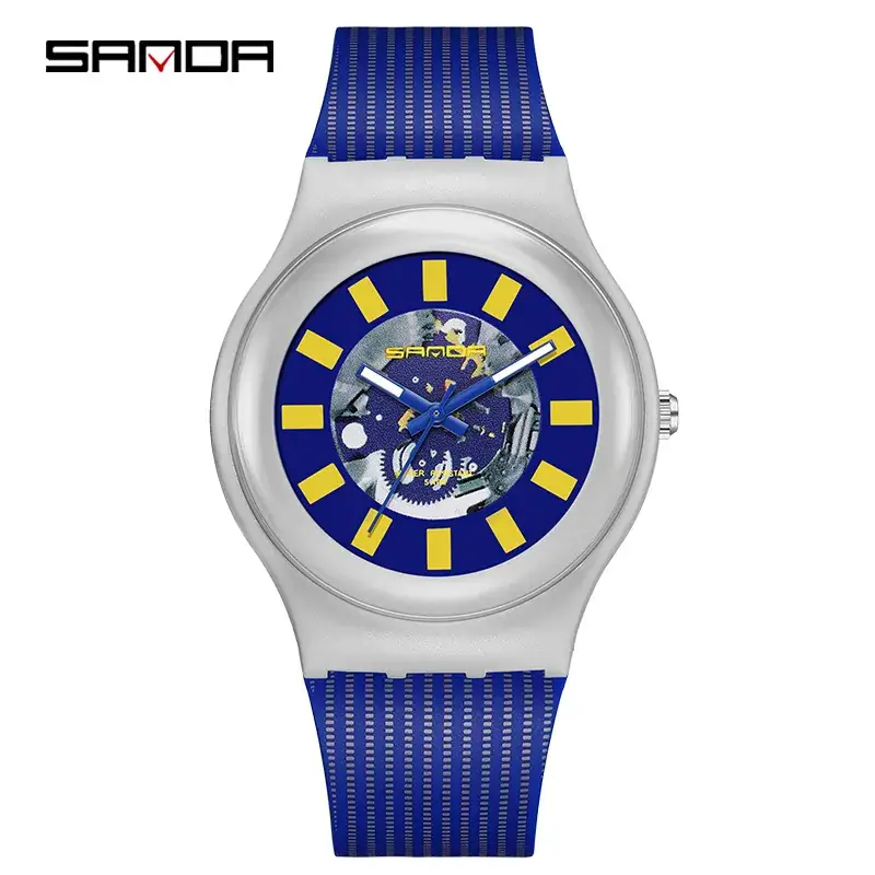 Sanda Multi Color Special Watch for Youth Fashion - Image 3