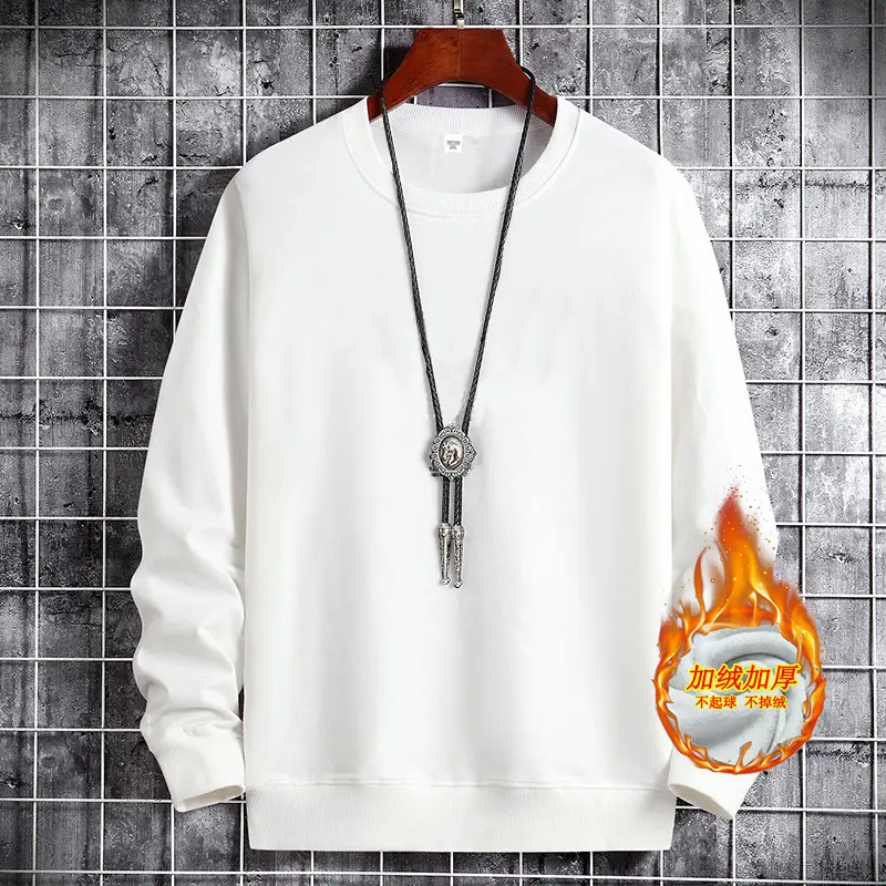Men Grey Fleece Sweatshirt with Anchor Print - Image 12
