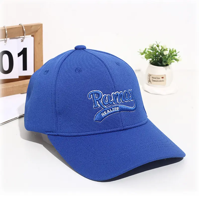 Korean Embroidered Baseball Cap for Men Women Brown - Image 3