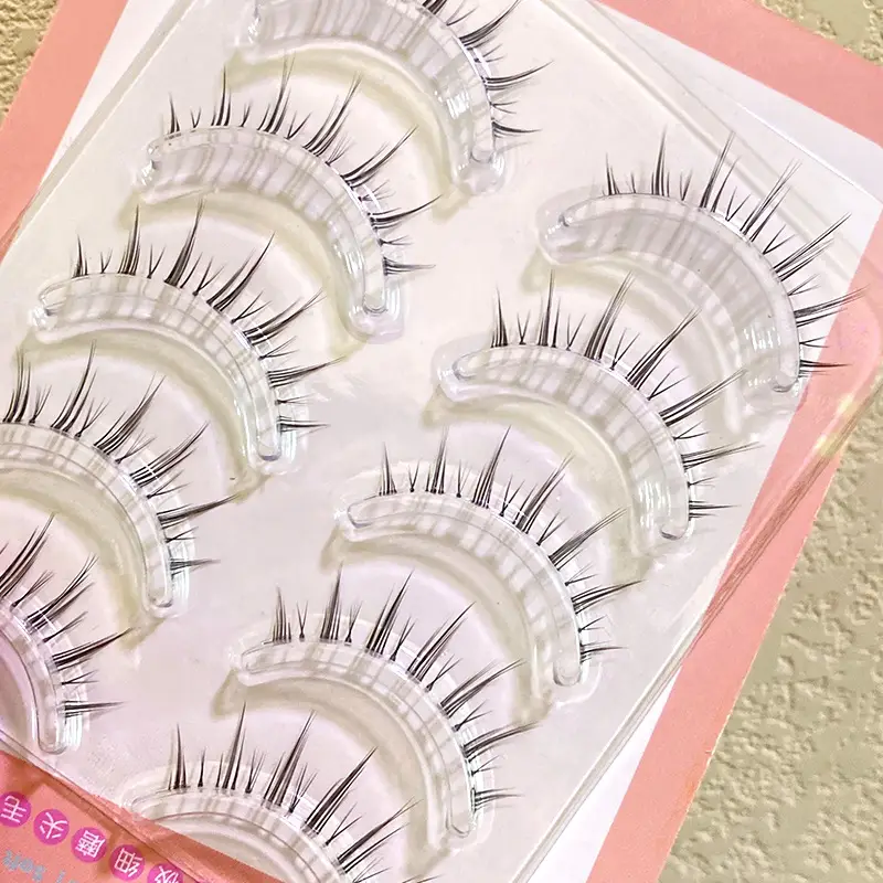 Natural Eyelashes Air Lashes Transparent Stems - Image 4