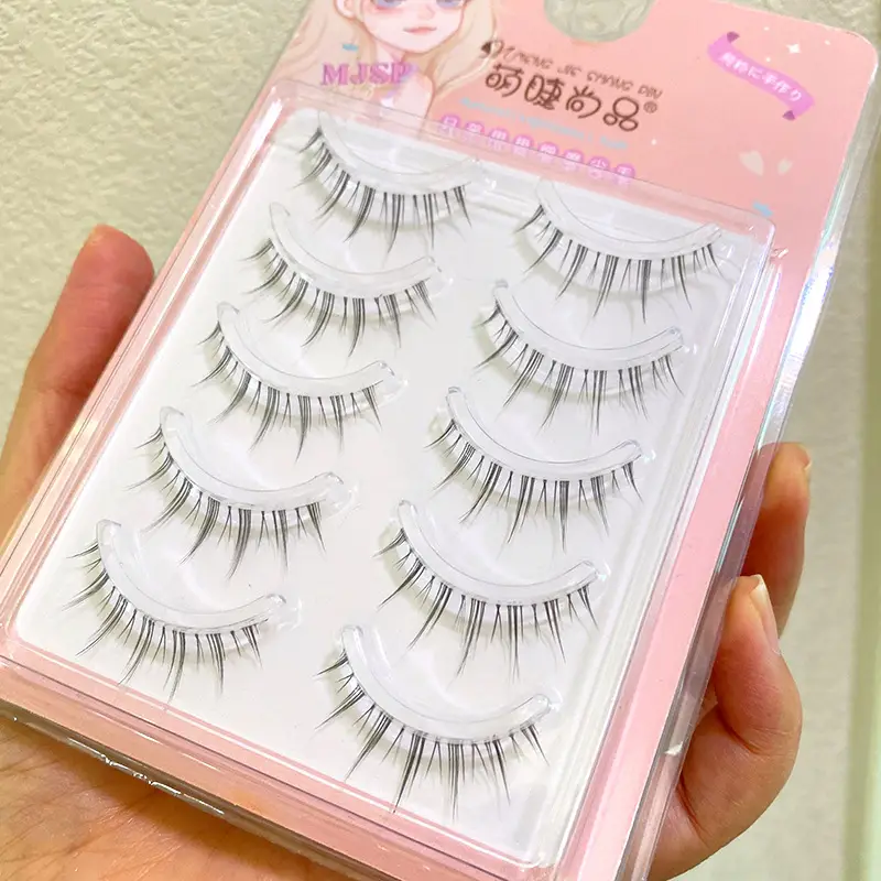 Natural Eyelashes Air Lashes Transparent Stems - Image 2