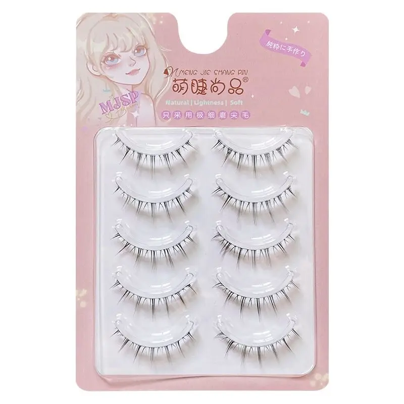 Natural Eyelashes Air Lashes Transparent Stems - Image 6