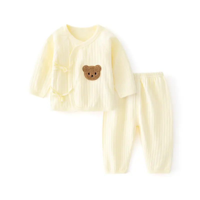 Baby Crotch Opening Boneless Pajamas Newborn - Image 7