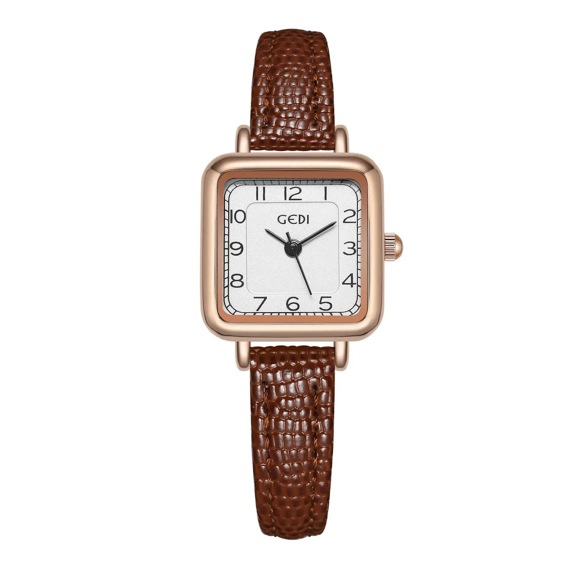 Goldie Square Watch for Women Quartz Waterproof - Image 3