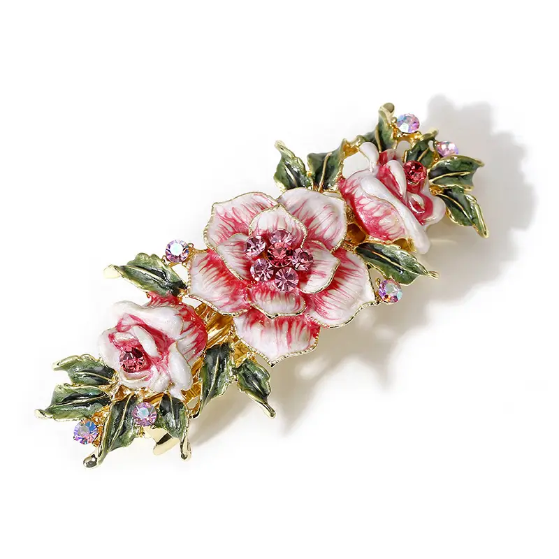Retro Crystal Rhinestone Hairpin Clip - Image 5