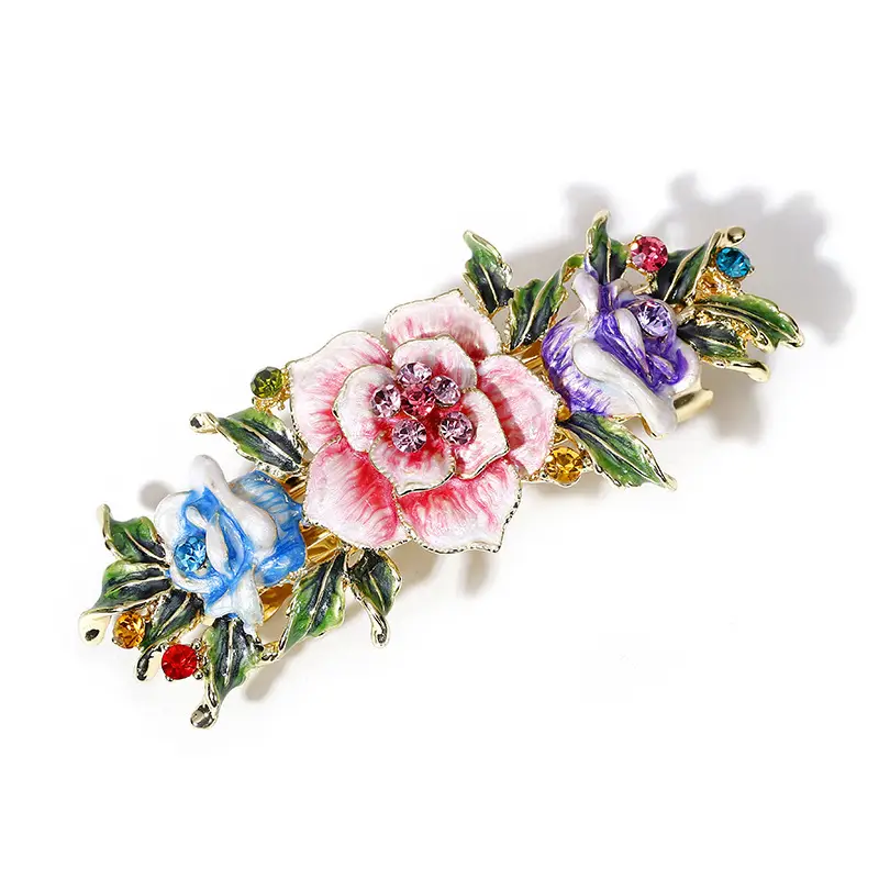 Retro Crystal Rhinestone Hairpin Clip - Image 7