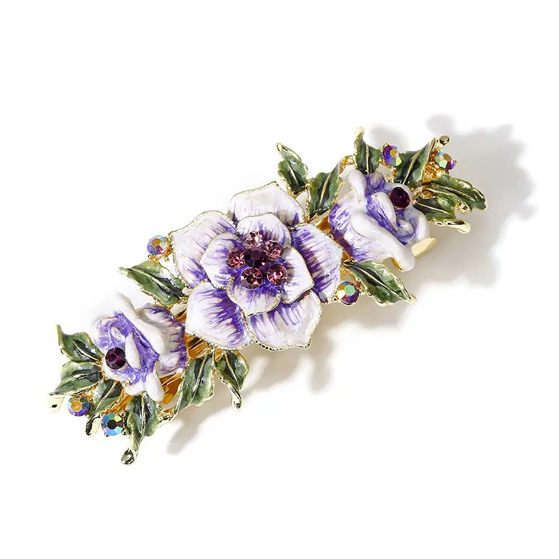 Retro Crystal Rhinestone Hairpin Clip - Image 8
