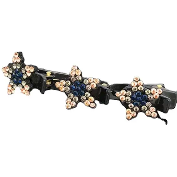 Rhinestone Star Flower Hair Clips for Women - Image 13