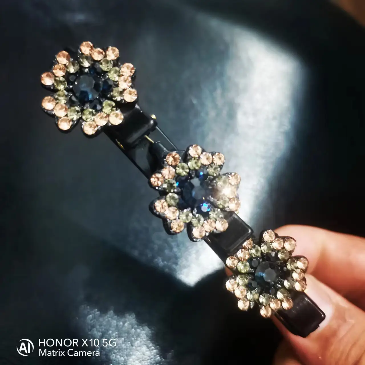 Rhinestone Star Flower Hair Clips for Women - Image 8