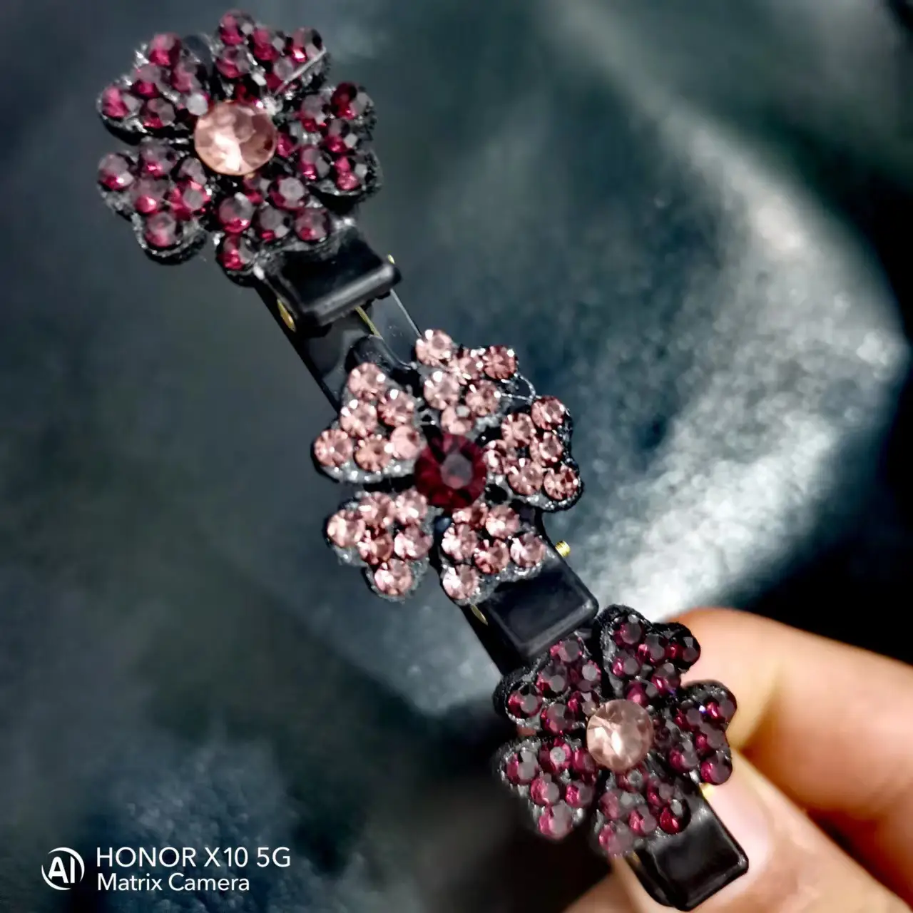 Rhinestone Star Flower Hair Clips for Women - Image 9