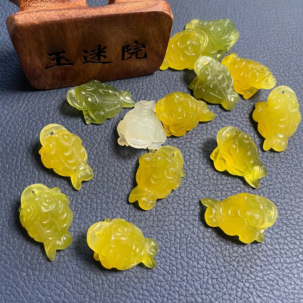 Golden Toad Pendant Korean Design Jade Origin