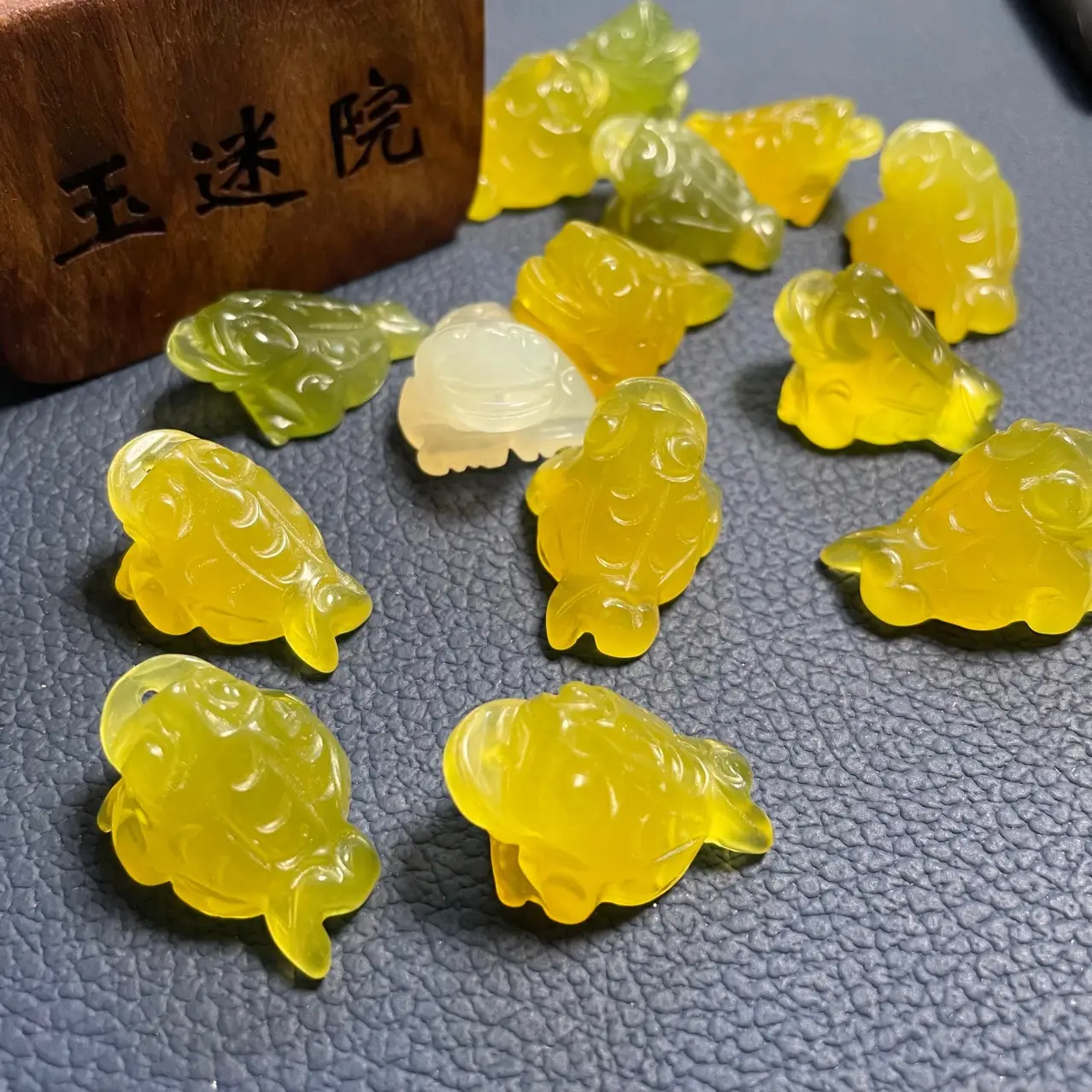 Golden Toad Pendant Korean Design Jade Origin