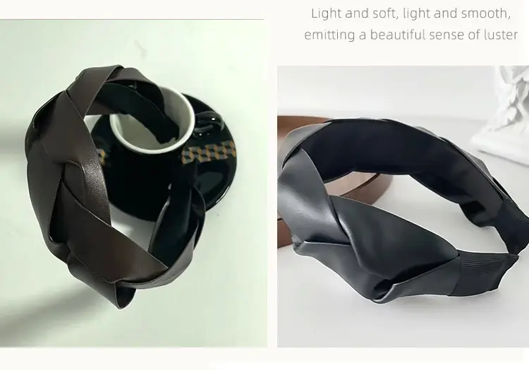 Black Twist Headband for Women Autumn Winter — feature 19