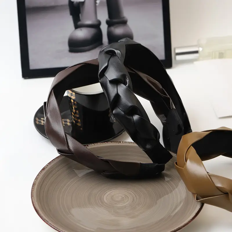 Black Twist Headband for Women Autumn Winter — feature 23