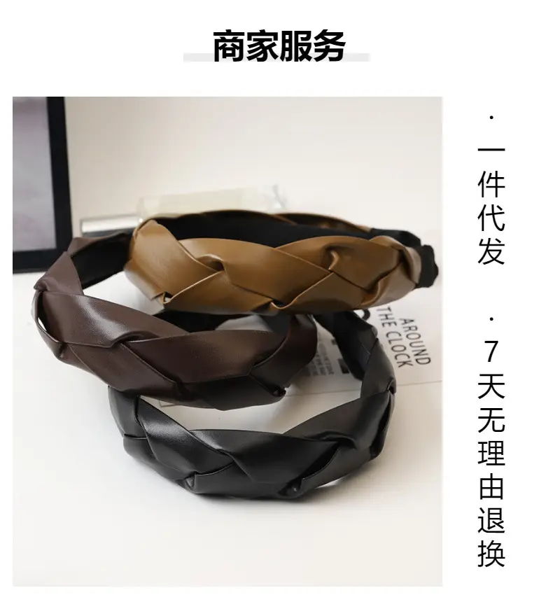 Black Twist Headband for Women Autumn Winter — feature 30