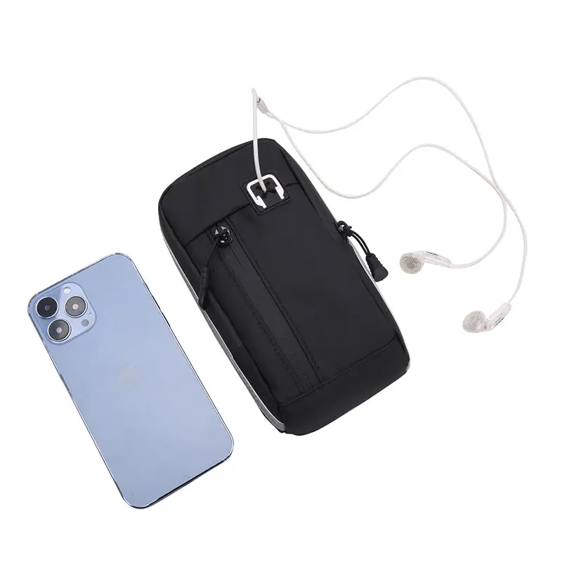 Multi-Functional Fitness Phone Arm Bag Black - Image 12