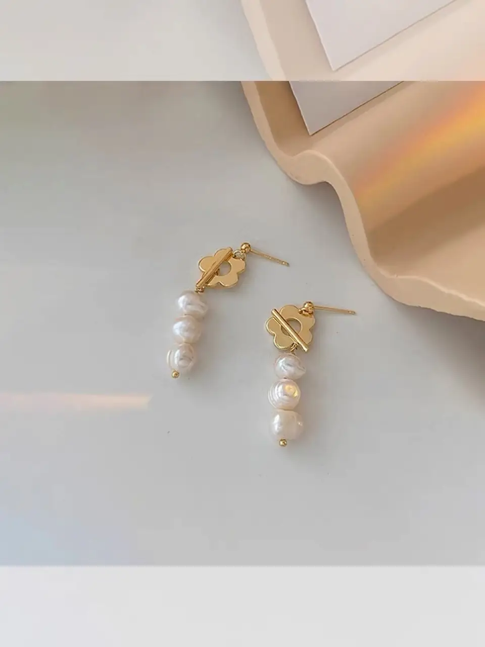 Natural Freshwater Pearl Earrings for Women — feature 4