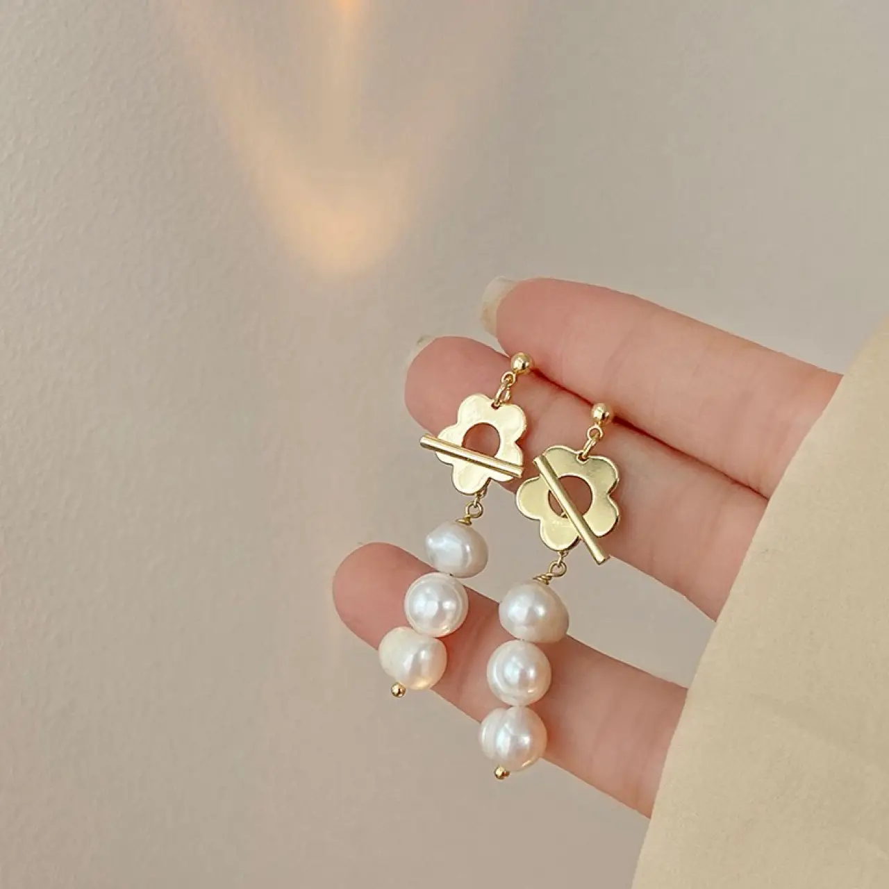 Natural Freshwater Pearl Earrings for Women — feature 7