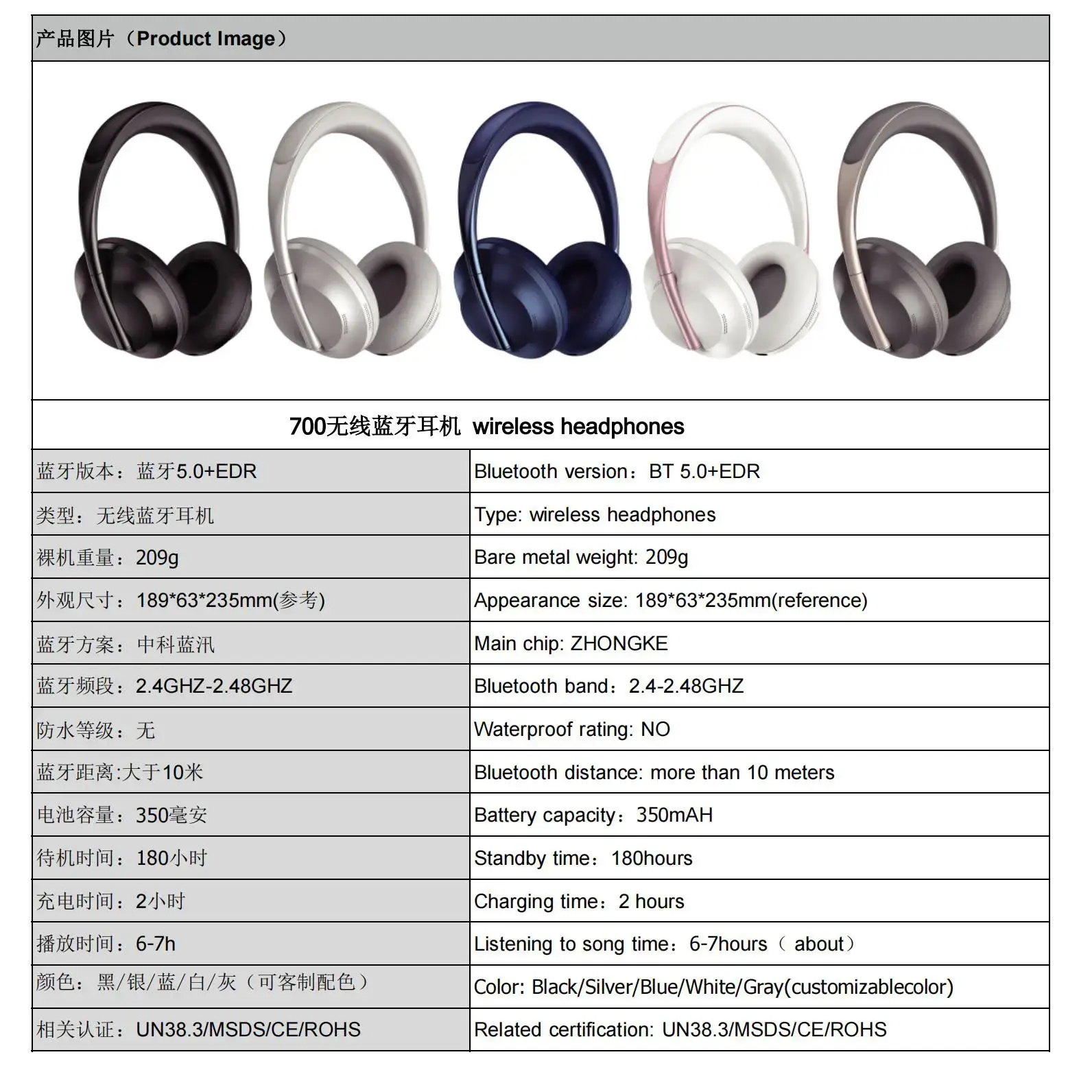 Wireless Bluetooth Headphones with Heavy Bass & Three Function — feature 5