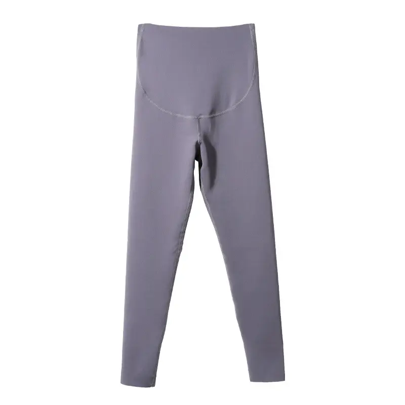 Maternity Fleece Leggings Slim Fit Belly Support 2022 - Image 8