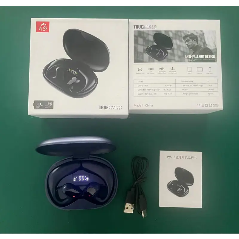 Cross-Border Wireless Bluetooth TWS Earphones with Long Battery - Image 2