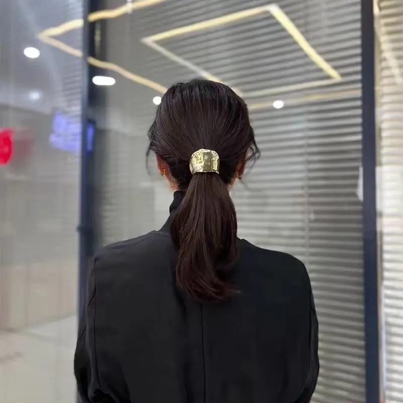 2025 Korean Style Metallic Hairpin Grip Clip - Image 25