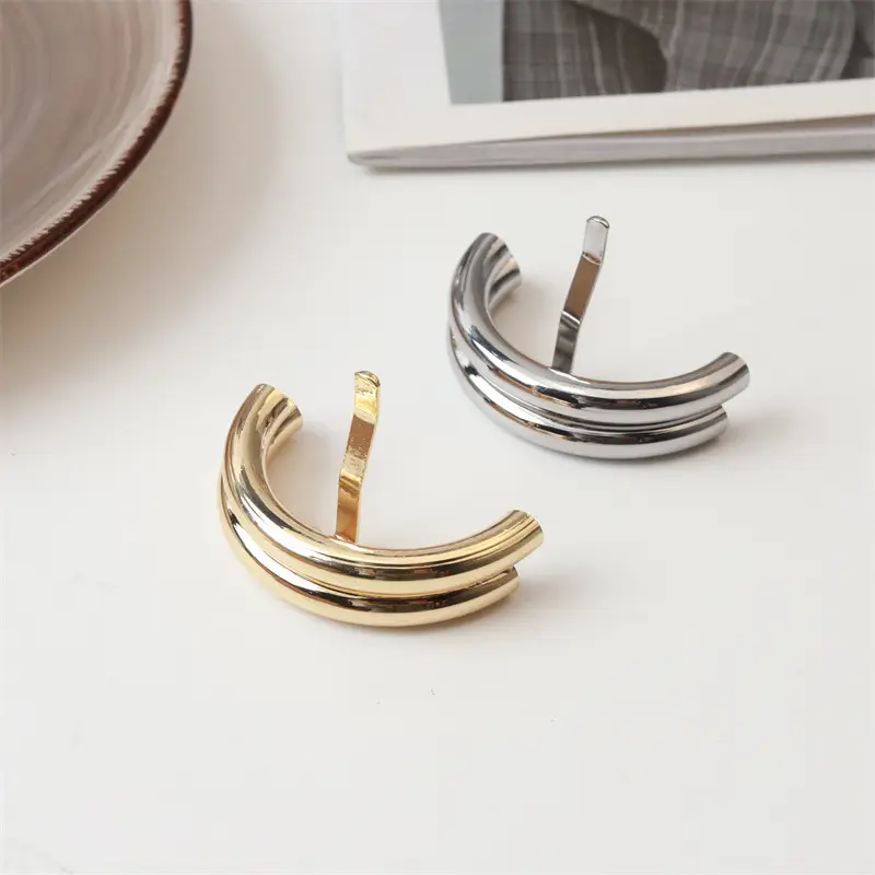 2025 Korean Style Metallic Hairpin Grip Clip — feature 36