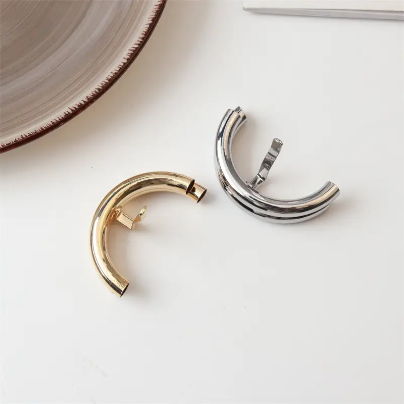 2025 Korean Style Metallic Hairpin Grip Clip — feature 39