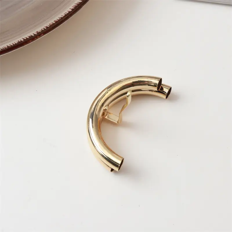 2025 Korean Style Metallic Hairpin Grip Clip - Image 19