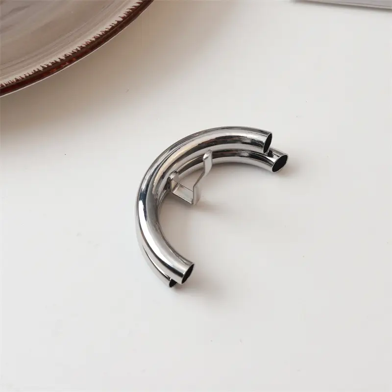 2025 Korean Style Metallic Hairpin Grip Clip - Image 20