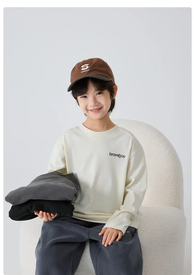 Kids Winter Thermal Shirt German Velvet Long Sleeve — feature 10