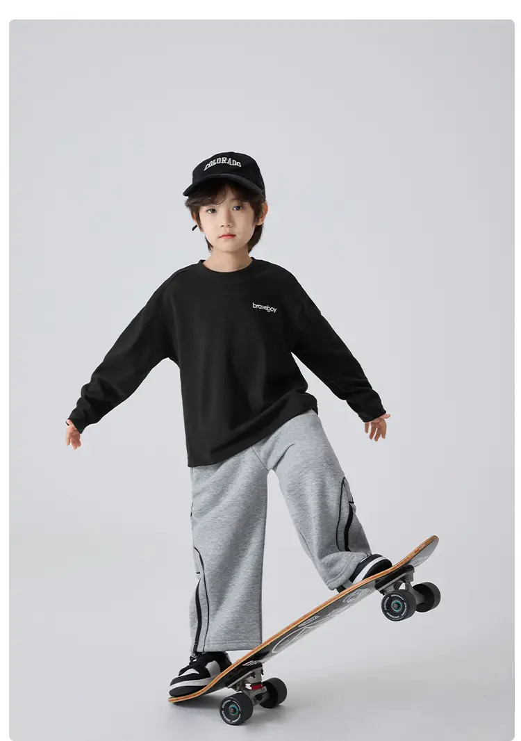 Kids Winter Thermal Shirt German Velvet Long Sleeve — feature 11