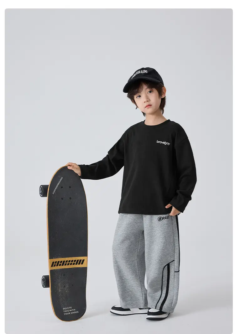 Kids Winter Thermal Shirt German Velvet Long Sleeve — feature 13