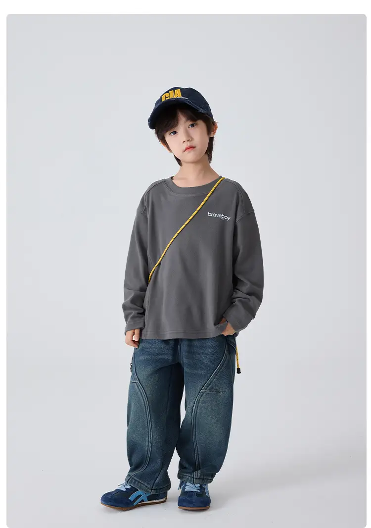 Kids Winter Thermal Shirt German Velvet Long Sleeve — feature 14