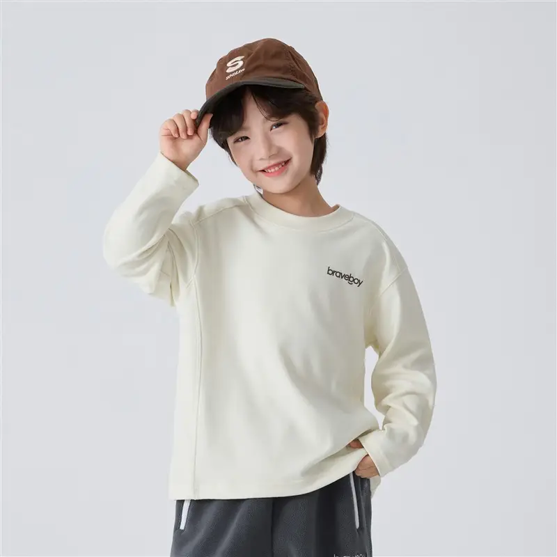 Kids Winter Thermal Shirt German Velvet Long Sleeve