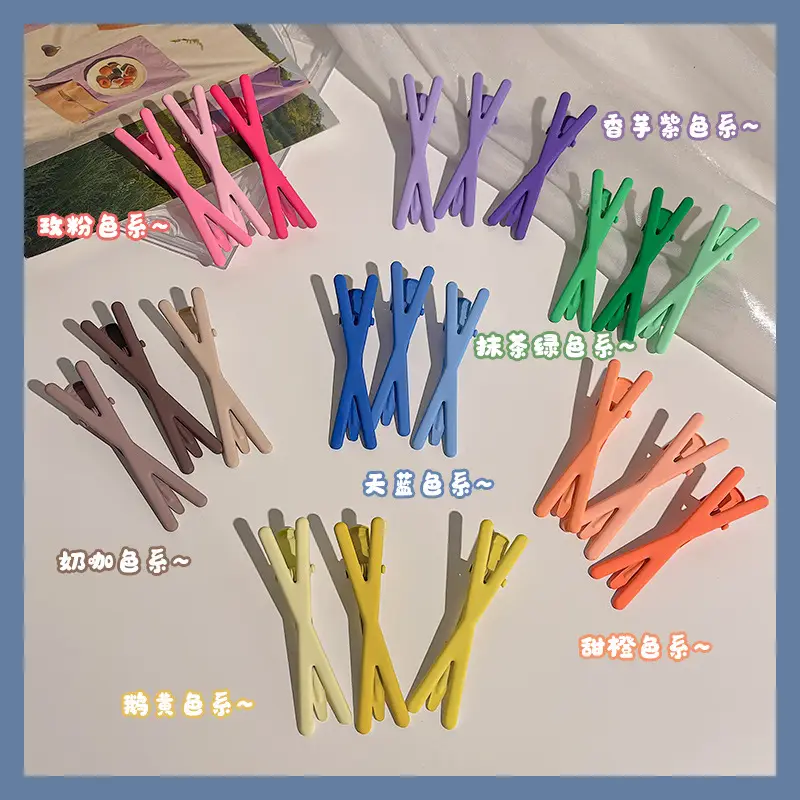 Candy Color Hairpins for Girls Summer Bangs Clip - Image 9