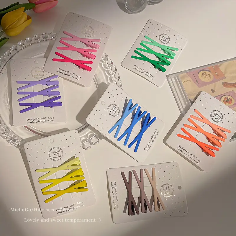 Candy Color Hairpins for Girls Summer Bangs Clip - Image 11