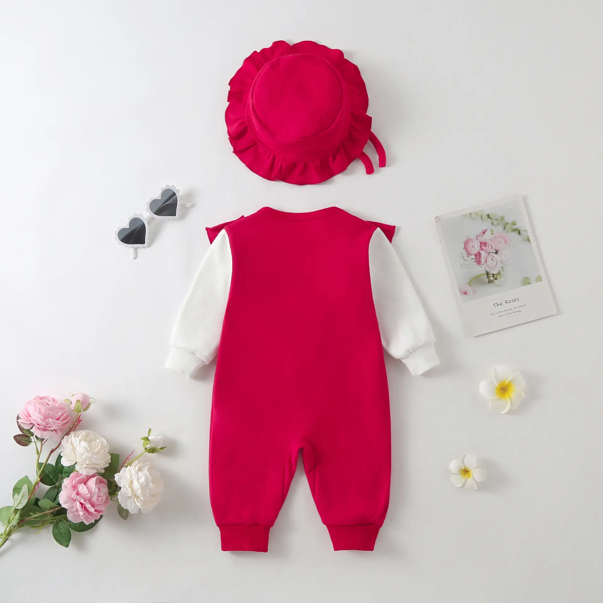 Princess Red Bow Baby Suit 2023 Newborn โ feature 4