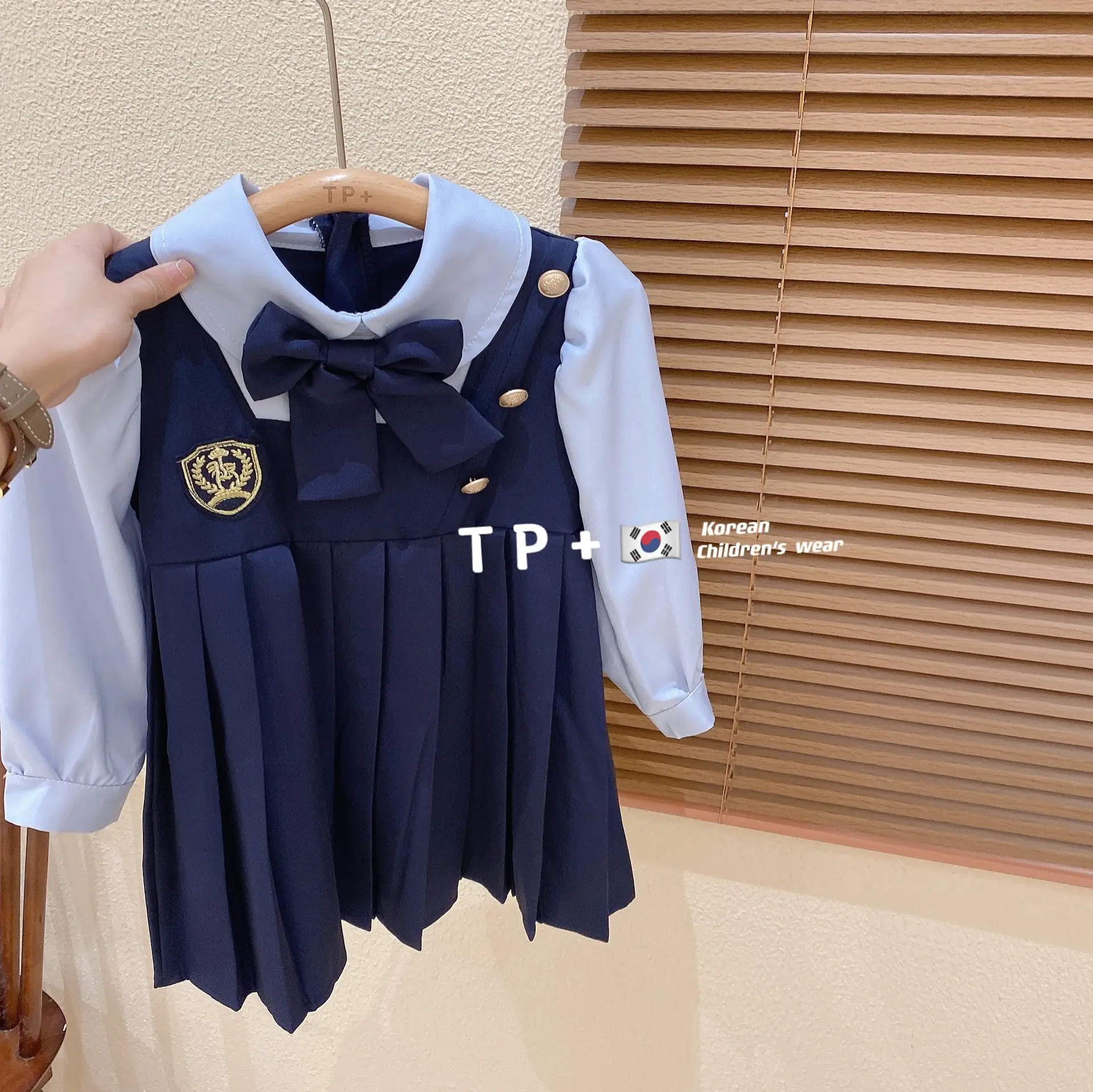 Girls' Fake Two-Piece Dress Autumn Outfit 2025 — feature 9
